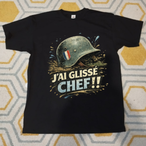Home tee shirt premium tee shirt premium “j’ai glissé chef”